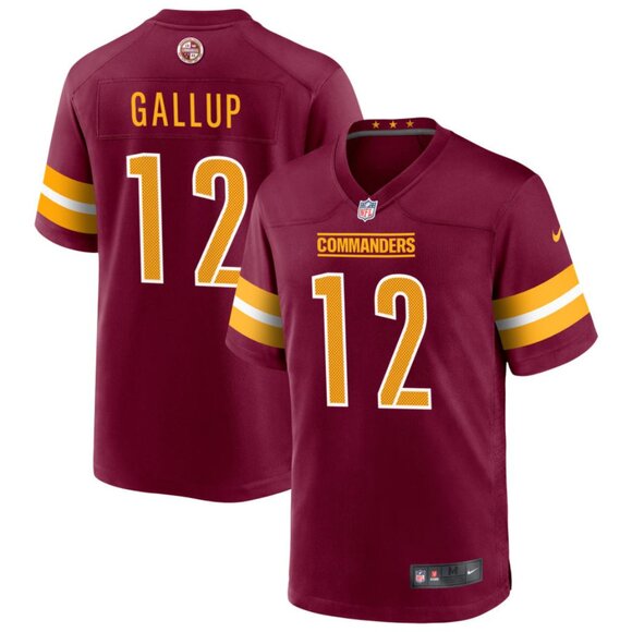 Mens Youths Kids Womens Michael Gallup Vapor Red Stitched Jersey